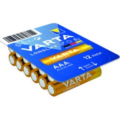 Varta LongLife Αλκαλικές Μπαταρίες AAA 1.5V 4τμχ