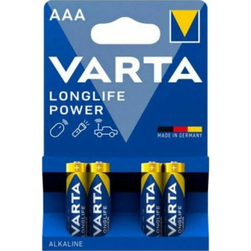 Varta LongLife Power Αλκαλικές Μπαταρίες AAA 1.5V 4τμχ