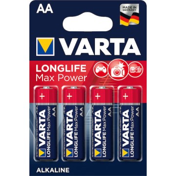 Varta Longlife Max Power Αλκαλικές Μπαταρίες AA 1.5V 4τμχ