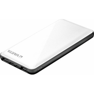 Varta Energy Power Bank 10000mAh με 2 Θύρες USB-A και Θύρα USB-C Λευκό