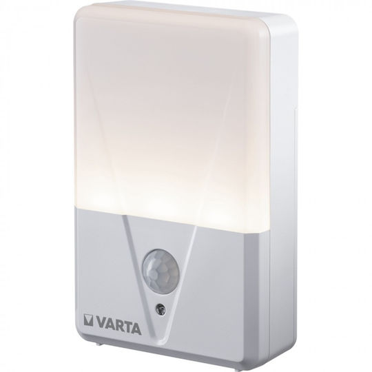 Varta LED Φωτιστικό Νυκτός με Τροφοδοσία Μπαταρίας και Αισθητήρα Κίνησης 2τμχ