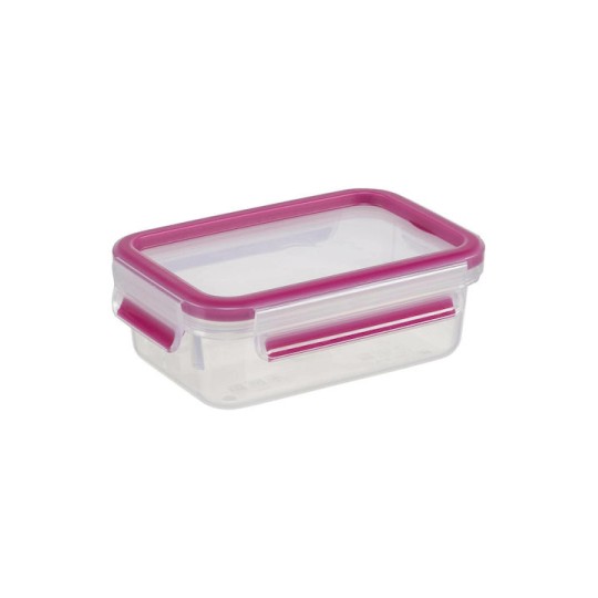 Emsa Clip & Close Σετ Δοχεία Φαγητού Πλαστικά Pink 12.5x17.5cm 3τμχ