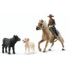 Schleich-S Παιχνίδι Μινιατούρα Farm World: Westernreiten για 3+ Ετών