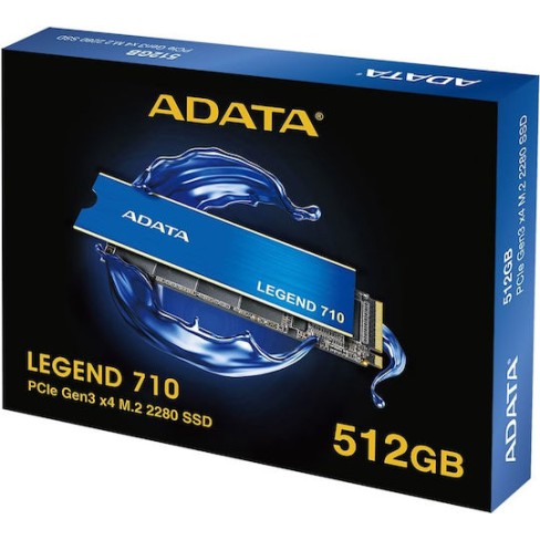 Adata Legend 710 SSD 512GB M.2 NVMe PCI Express 3.0 ALEG-710-512GCS