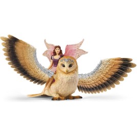 Schleich-S Παιχνίδι Μινιατούρα Bayala Νεράιδα Με Κουκουβάγια για 5+ Ετών