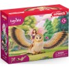 Schleich-S Παιχνίδι Μινιατούρα Bayala Νεράιδα Με Κουκουβάγια για 5+ Ετών