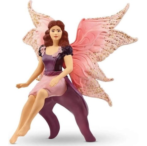 Schleich-S Παιχνίδι Μινιατούρα Bayala Νεράιδα Με Κουκουβάγια για 5+ Ετών