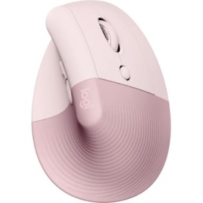 Logitech Lift Ασύρματο Εργονομικό Vertical Ποντίκι Ροζ
