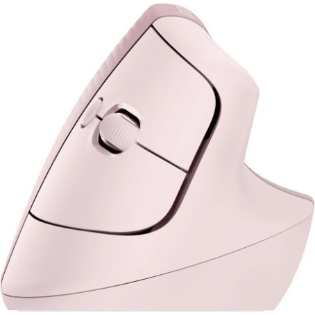 Logitech Lift Ασύρματο Εργονομικό Vertical Ποντίκι Ροζ