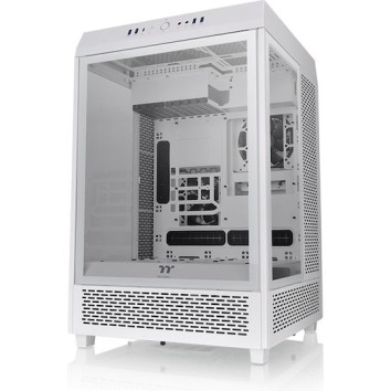 Thermaltake The Tower 500 Gaming Midi Tower Κουτί Υπολογιστή με Πλαϊνό Παράθυρο και RGB Φωτισμό Snow White