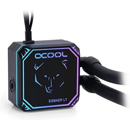 Alphacool Eisbaer LT360 Aurora Υδρόψυξη Επεξεργαστή Τριπλού Ανεμιστήρα 120mm για Socket AM4/AM5/1700/1200/115x με ARGB Φωτισμό