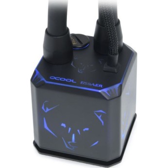 Alphacool Eisbaer Aurora HPE Edition 360 Υδρόψυξη Επεξεργαστή Τριπλού Ανεμιστήρα 120mm για Socket AM4/1700/1200/115x με RGB Φωτισμό