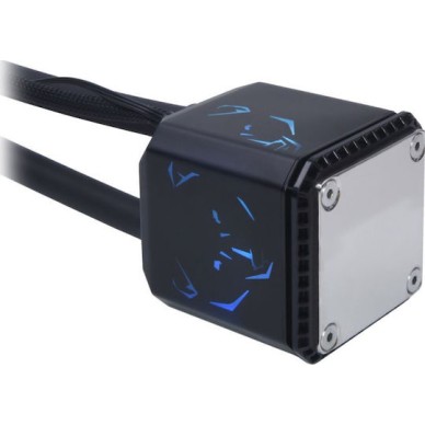 Alphacool Eisbaer Aurora HPE Edition 360 Υδρόψυξη Επεξεργαστή Τριπλού Ανεμιστήρα 120mm για Socket AM4/1700/1200/115x με RGB Φωτισμό