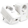 TP-LINK TL-PA7019P KIT v1 Powerline Διπλό για Ενσύρματη Σύνδεση με Passthrough Πρίζα και Θύρα Gigabit Ethernet