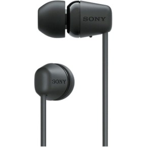 Sony WI-C100 In-ear Bluetooth Handsfree Ακουστικά με Αντοχή στον Ιδρώτα Μαύρα