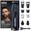 Braun Επαναφορτιζόμενη Κουρευτική Μηχανή Μπλε MGK7410