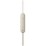 Sony WI-C100 In-ear Bluetooth Handsfree Ακουστικά με Αντοχή στον Ιδρώτα Μπεζ