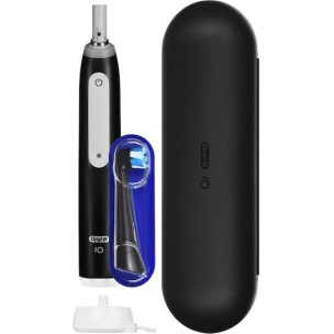 Oral-B Io Series 3 Ηλεκτρική Οδοντόβουρτσα με Αισθητήρα Πίεσης και Θήκη Ταξιδίου Black