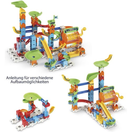 Vtech Παιχνίδι Κατασκευών Πλαστικό Marble Rush Super Action Set για Παιδιά 4+ Ετών
