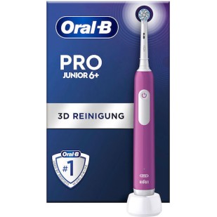 Oral-B Junior Ηλεκτρική Οδοντόβουρτσα για 6+ Χρονών Μωβ