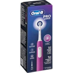 Oral-B Junior Ηλεκτρική Οδοντόβουρτσα για 6+ Χρονών Μωβ