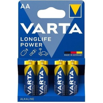 Varta LongLife Power Αλκαλικές Μπαταρίες AA 1.5V 4τμχ
