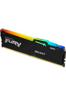 Kingston Fury Beast RGB DDR5 με Module 1x32GB και Ταχύτητα 5200 για Desktop