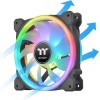 Thermaltake Swafan Case Fan 140mm με RGB Φωτισμό και Σύνδεση 9-Pin 3τμχ Blavk