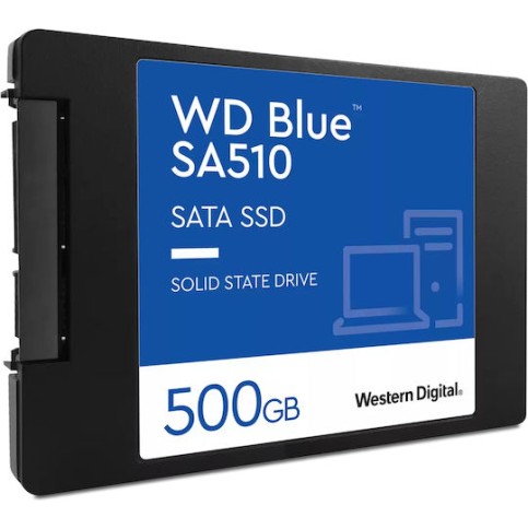 Western Digital SA510 SSD 500GB τύπου 2.5'' με σύνδεση SATA III WDS500G3B0A