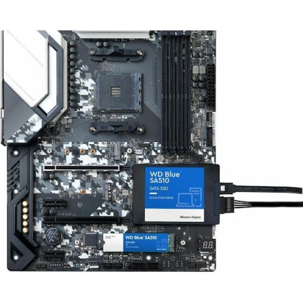 Western Digital SA510 SSD 500GB τύπου 2.5'' με σύνδεση SATA III WDS500G3B0A