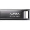 Adata Ur340 64GB USB 2.0 Stick Μαύρο