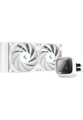 Deepcool LS520 Υδρόψυξη Επεξεργαστή Διπλού Ανεμιστήρα 120mm για Socket AM4/AM5/1700/1200/115x με ARGB Φωτισμό Λευκή