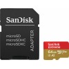 Sandisk Extreme microSDXC 64GB Class 10 U3 V30 A2 UHS-I με αντάπτορα SDSQXAH-064G-GN6MA