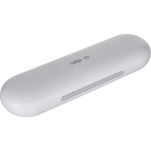 Oral-B iO Series 10 Ηλεκτρική Οδοντόβουρτσα με Χρονομετρητή, Αισθητήρα Πίεσης και Θήκη Ταξιδίου Stardust White
