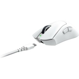 Razer Deathadder V3 Pro Ασύρματο Gaming Ποντίκι 30000 DPI Λευκό