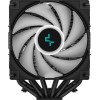 Deepcool AG620 BK ARGB Ψύκτρα Επεξεργαστή Διπλού Ανεμιστήρα για Socket AM4/AM5/1200/115x/1700