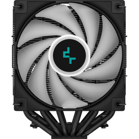 Deepcool AG620 BK ARGB Ψύκτρα Επεξεργαστή Διπλού Ανεμιστήρα για Socket AM4/AM5/1200/115x/1700