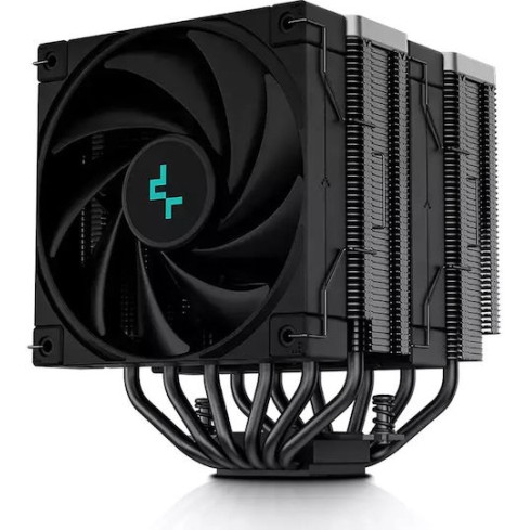 Deepcool AK620 Zero Dark Ψύκτρα Επεξεργαστή Διπλού Ανεμιστήρα για Socket AM4/AM5/1200/115x/1700