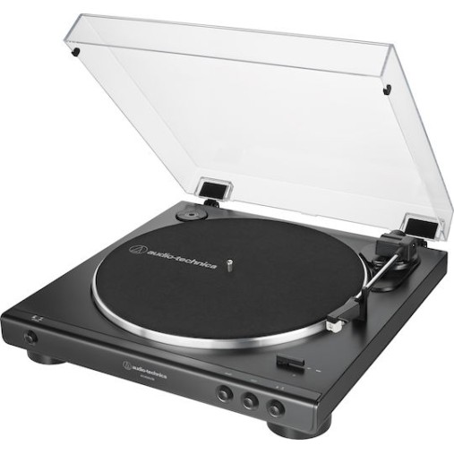 Audio Technica AT-LP60XUSB Πικάπ Belt Drive με Προενίσχυση Ασημί