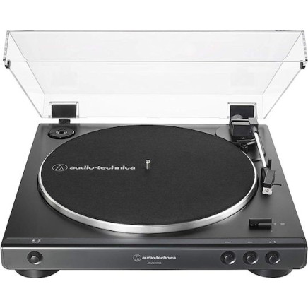 Audio Technica AT-LP60XUSB Πικάπ Belt Drive με Προενίσχυση Ασημί
