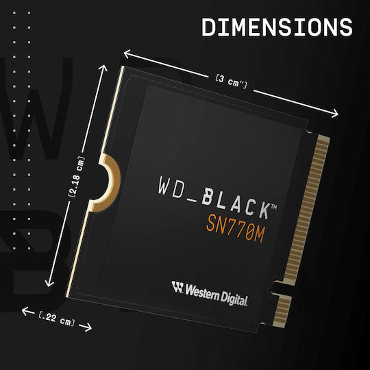 Western Digital Black SN770M SSD 2TB M.2 NVMe PCI Express 4.0