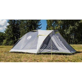 Coleman Darwin 4 Plus Σκηνή Camping Igloo Πράσινη 4 Εποχών για 4 Άτομα 340x280x140εκ.