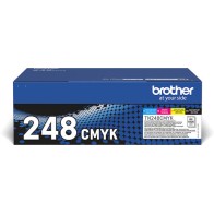 Brother TN-248VAL Γνήσιο Multipack Toner Laser Εκτυπωτή Μαύρο 4τμχ