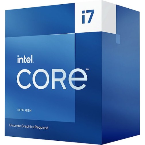 Intel Core i7-13700F 2.1GHz Επεξεργαστής 16 Πυρήνων για Socket 1700 σε Κουτί με Ψύκτρα