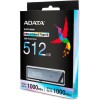 Adata 512GB USB 2.0 Stick με σύνδεση USB-C Μαύρο