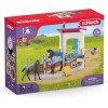 Schleich-S Παιχνίδι Μινιατούρα Horse Box with Mare and Foal για 5+ Ετών