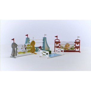 Schleich-S Horse Obstacle Course Accessories για 5-12 Ετών