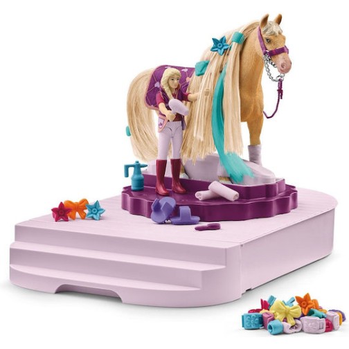 Schleich-S Παιχνίδι Μινιατούρα Sofia's Beauties - Horse Grooming Station