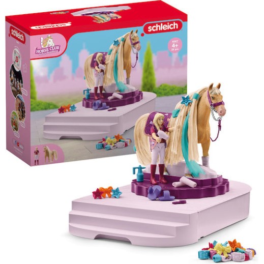 Schleich-S Παιχνίδι Μινιατούρα Sofia's Beauties - Horse Grooming Station