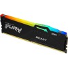 Kingston Fury Beast RGB DDR5 με Module 1x16GB και Ταχύτητα 5600 για Desktop